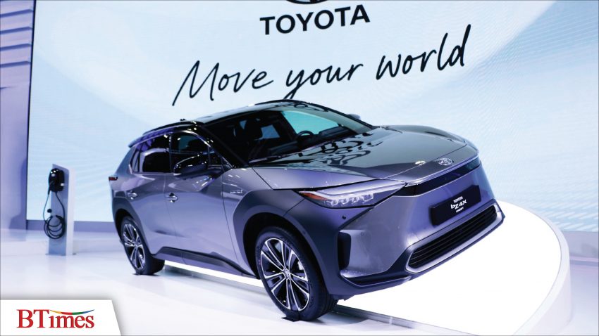 รถยนต์ไฟฟ้า 100 % รุ่นใหม่ ‘Toyota bZ4X’ เปิดตัวในงาน Motor Show 2022