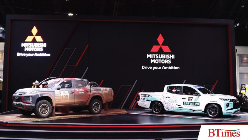 บูธ มิตซูบิชิ Mitsubishi ในงาน Motor Expo 2022