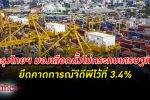 ศูนย์วิจัยกรุงไทย Krungthai COMPASS คงคาดการณ์ เศรษฐกิจ ไทย ปี 66 เหมือนเดิมที่ 3.4% แต่ภาคส่งออกส่อหดตัว