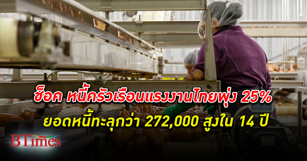 ม. หอการค้าไทย สวนเศรษฐกิจไทยฟื้น แถมหนี้ครัวเรือนไม่ใช่ปัญหา แรงงานไทย จ่าย หนี้นอกระบบ