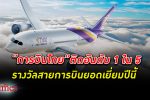 การบินไทย ปลื้มยังได้รับ รางวัล 1 ใน 5 สายการบินยอดเยี่ยม ปีนี้ แถมชั้นประหยัดดีที่สุด