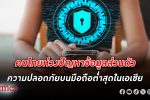 ผงะ คนไทย ห่วง ข้อมูลส่วนตัว - ความปลอดภัย บน มือถือ น้อยสุดกว่า 20% มือถือติดตัวตลอดเวลา