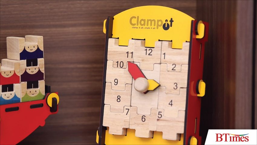 Math Man ของเล่นจาก Clamp it