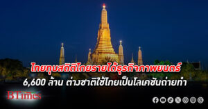 ปี 66 ไทย เป็น โลเคชันถ่ายหนังต่างประเทศ 466 เรื่อง ทุบสถิติรายได้กว่า 6,600 ล้านบาท