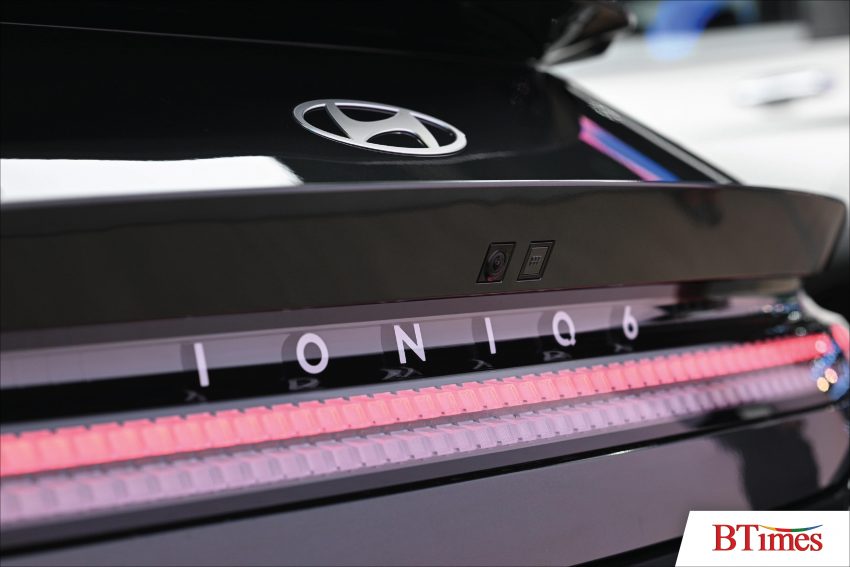IONIQ 6 ที่บูธ ฮุนได โมบิลิตี้ ในงาน Motor Show 2024