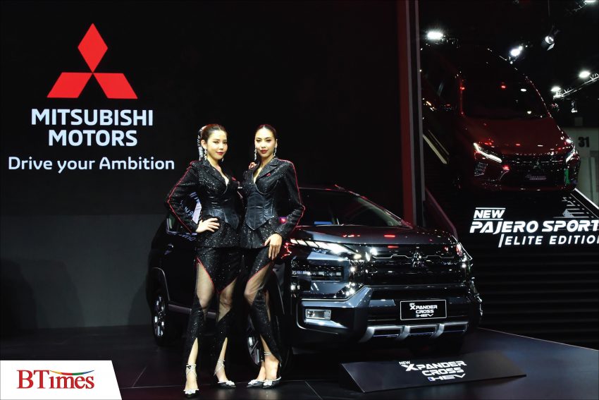 Mitsubishi Xpander Cross HEV บูธ มิตซูบิชิ มอเตอร์ส ในงาน Motor Show 2024