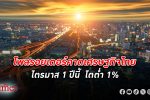 โพลสำนักข่าวต่างชาติมอง เศรษฐกิจไทย ไตรมาส 1 โตแค่ 0.8% ซบเซา 2 ไตรมาสจากไตรมาสสุดท้ายปี 66
