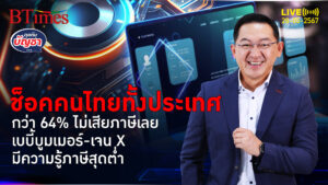 คนไทย 64% เมินยื่นภาษี เบบี้บูมเมอร์-เจน X ไม่รู้ว่าไม่เสียภาษีผิดกฎหมาย | คุยกับบัญชา l 28 พ.ค. 67