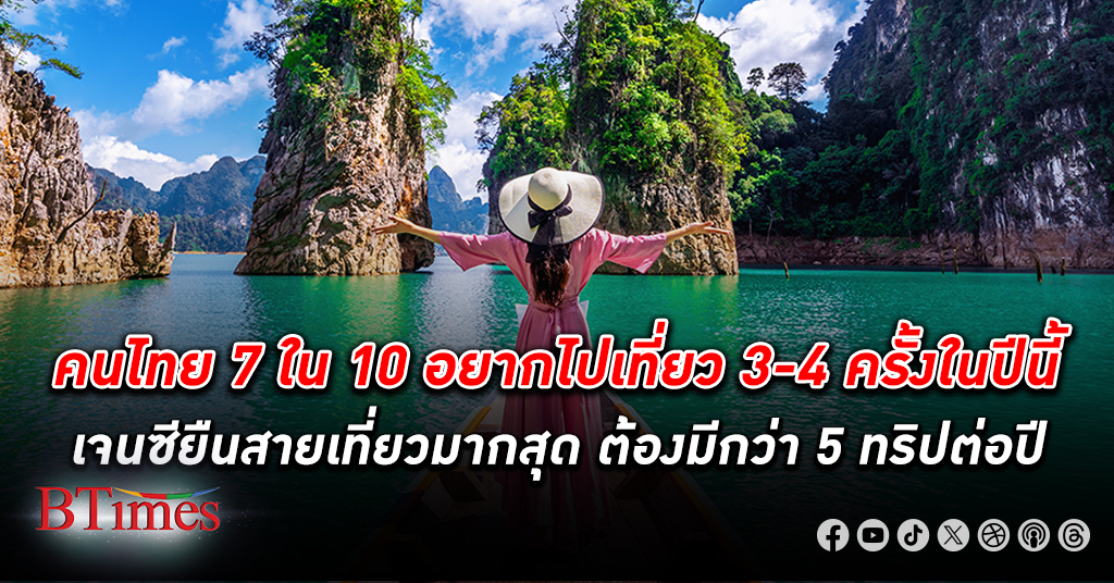 อเมริกัน เอ็กซ์เพรส เผยคนไทย 7 ใน 10 อยากไป ท่องเที่ยว 3-4 ครั้งในปีนี้ อยากไปที่ตามฝัน