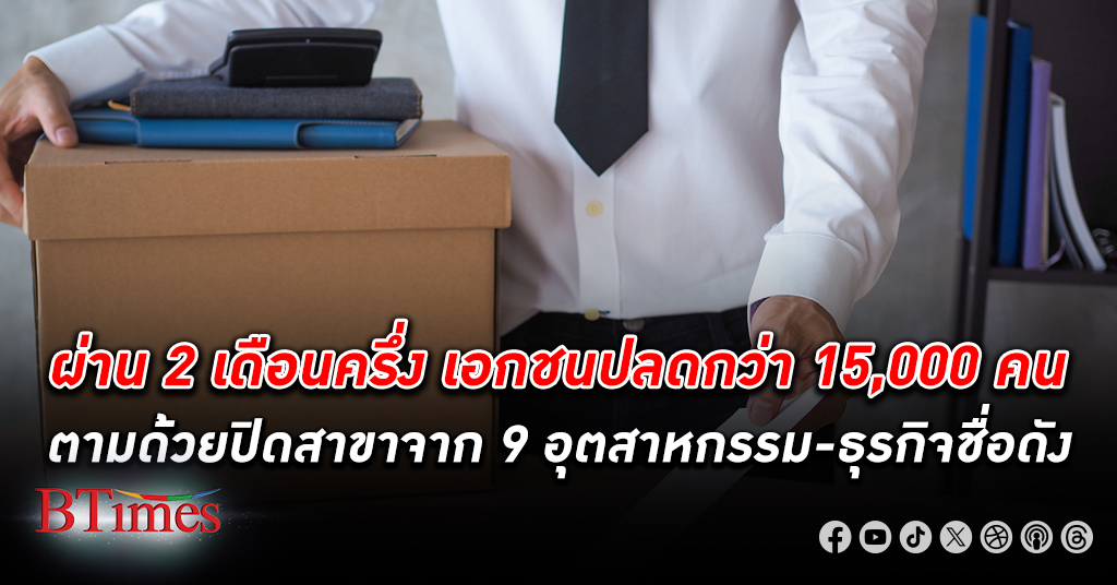 บริษัทชั้นนำใน ยุโรป ลดต้นทุนครั้งใหญ่ ปลดพนักงาน รวมกันกว่า 15,000 คนใน 2 เดือนครึ่งผ่านมา