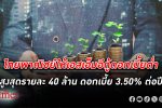 แบงก์ไทยพาณิชย์ตามติด ให้ เอสเอ็มอี เงินกู้ ดอกเบี้ยต่ำ สูงสุดรายละ 40 ล้าน ดอกเบี้ยถูกไม่เกิน 3.50% ต่อปี