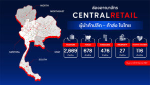 เปิดความสำเร็จ เซ็นทรัล รีเทล ปูพรมธุรกิจทั่วไทย พร้อมขับเคลื่อนเศรษฐกิจไทยโตแกร่ง