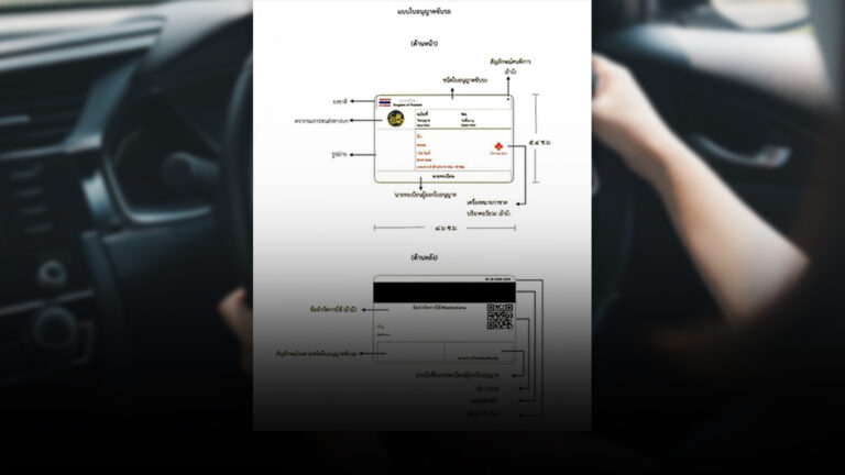 ราชกิจจาฯ เผยแพร่ประกาศกรมขนส่งทางบกปรับรูปแบบ ใบขับขี่ ใหม่ แสดงสัญลักษณ์บริจาคอวัยวะชัดเจนขึ้น