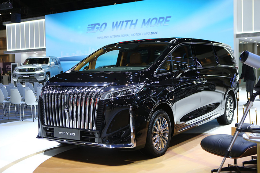 GWM WEY 80 PHEV Executive Extended Edition ในงาน Motor Expo 2024