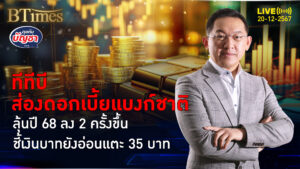 ตลาดเงินไทยปีหน้าตึงตัว ทีทีบีมองแบงก์ชาติปี 68 อาจลงดอกเบี้ย 2 รอบขึ้นไป | คุยกับบัญชา | 20 ธ.ค. 67