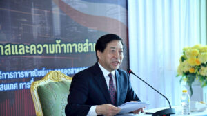 ทูตจีนในไทย ร่ายยาวต่อต้านภาษีสหรัฐเพื่อประโยชน์ของโลก หวังว่าเพื่อนของจีนจะไม่แทงข้างหลังจีน ย้ำคือหุ้นส่วนเชื่อถือ-ไว้ใจได้เสมอของไทย ตลาดจีนพร้อมคนชั้นกลาง 500 ล้านคนต้อนรับสินค้าไทย
