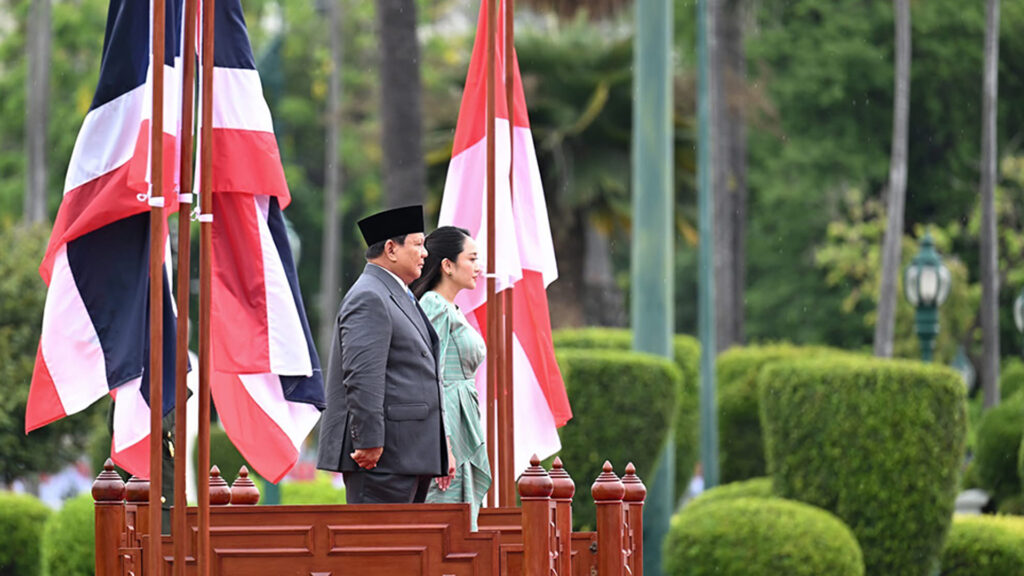 นายกฯ แพทองธารต้อนรับ ปธน.อินโดนีเซีย เยือนไทย อย่างเป็นทางการ ยกระดับเป็น กระชับ 75 ปีสัมพันธ์ทั้ง 2 ประเทศ สู่หุ้นส่วนยุทธศาสตร์ร่วมมือไทย-อินโดนีเซีย