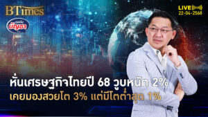 บอนไซเศรษฐกิจไทย หดเป้าโตจาก 3% ปี 68 มีโตเตี้ย 1% | คุยกับบัญชา | 22 เม.ย. 68
