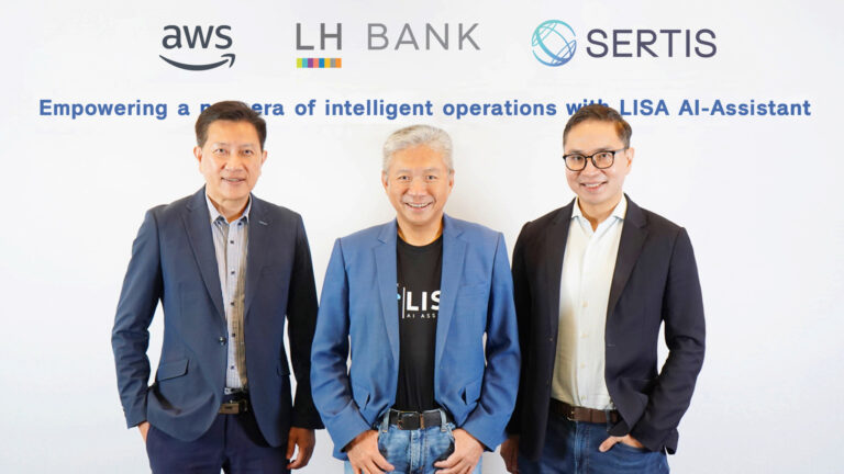 LH Bank จับมือ Sertis และ AWS พัฒนา “LISA” (ไลซ่า) แชทบอทอัจฉริยะ เสริมประสิทธิภาพองค์กรยุคดิจิทัล