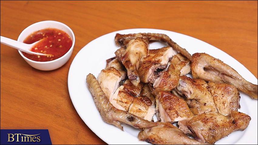 ไก่ย่าง เมนูเด็ดดั้งเดิมจาก ภัตตาคารจันทร์เพ็ญ