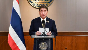 ไทย กัมพูชา รัฐบาลแถลงการณ์ครั้งแรก ฟาดเขมรคุกคาม ไร้มนุษยธรรม เป็นอาชญากรรมสงครามรุนแรง แจง UN ละเอียดยิบ หลังอดกลั้นการยั่วยุ ใช้สันติวิธีมาตลอด ขอคนไทยรวมใจเป็นหนึ่งส่งกำลังใจกองทัพของไทย