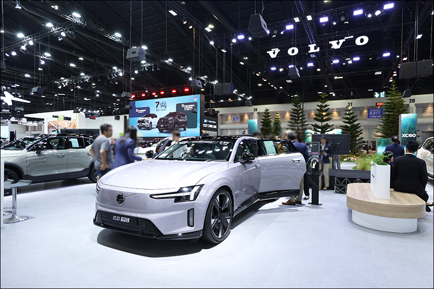 Volvo ES90 โฉมใหม่ ที่งาน Motor Expo 2025