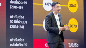 ทีดีอาร์ไอ ชี้เศรษฐกิจไทย กำลังเข้าสู่ภาวะ “โตช้าเรื้อรัง” ต่อเนื่องยาวนานกว่า 30 ปี รั้งท้ายภูมิภาคเอเชีย โตลดลงถาวร เป้ายุทธศาสตร์ชาติ 20 ปีอาจไม่บรรลุผล