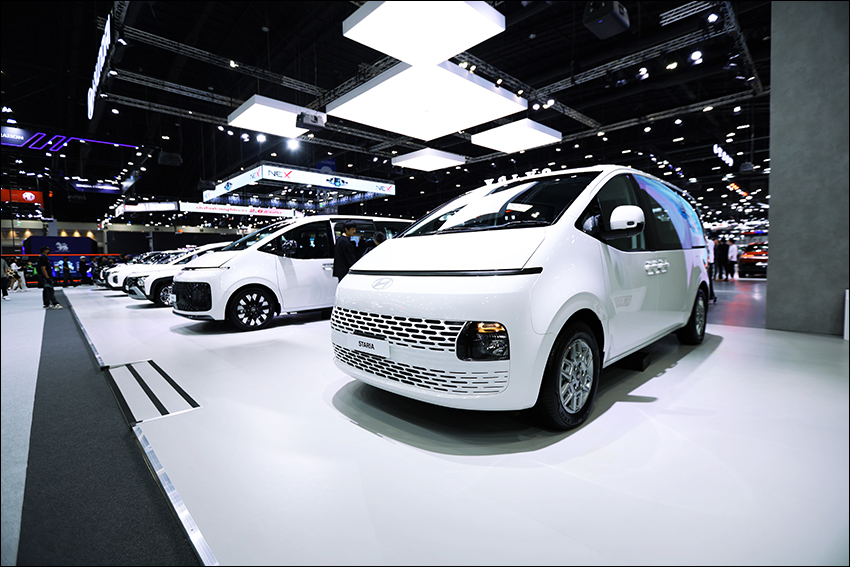 Hyundai STARIA ในบูธ Motor Expo 2025