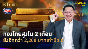 ทองคำไทยติดเครื่อง พุ่งเฉียด 65,000 สูงสุดใน 2 เดือน | คุยกับบัญชา | 22 ธ.ค. 68