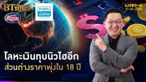 โลหะเงินเขย่านิวไฮ พุ่งสูงกว่า 117 ดอลล์ ส่วนต่างราคาสูงใน 18 ปี | คุยกับบัญชา | 27 ม.ค. 69